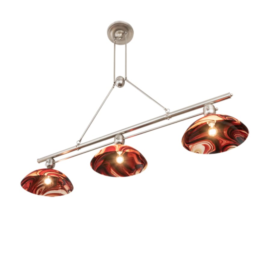 Three-Light 70" Wide Linear Pendant