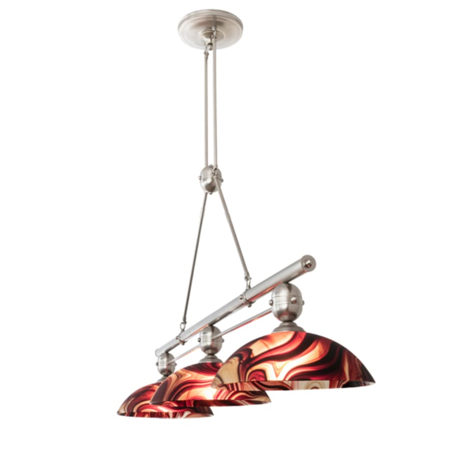 Three-Light 70" Wide Linear Pendant