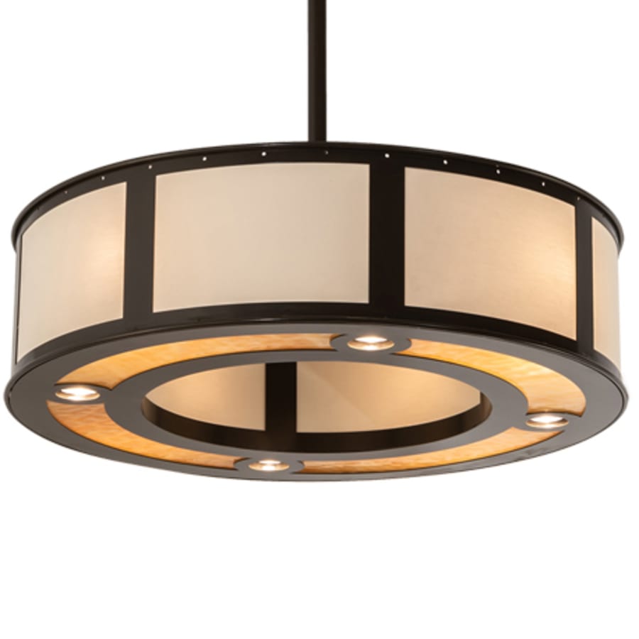 Four-Light 32" Wide Pendant