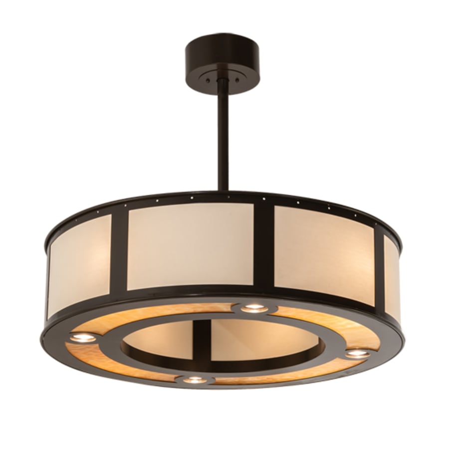 Four-Light 32" Wide Pendant