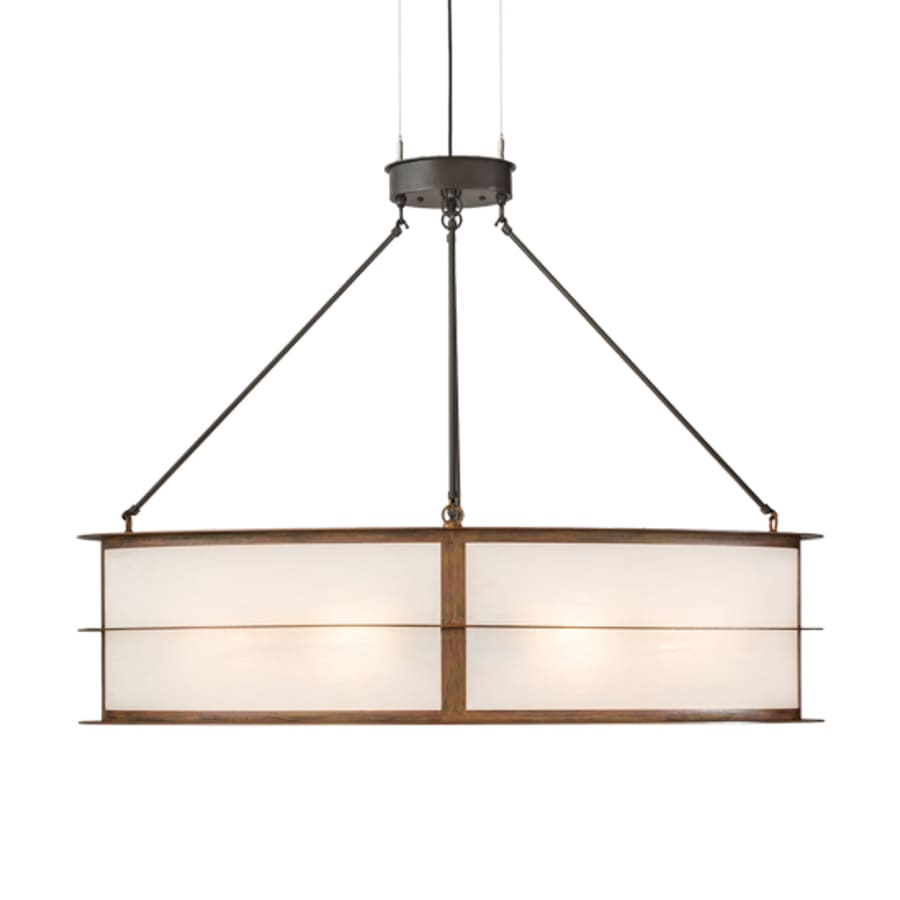Six-Light 48" Wide Linear Pendant