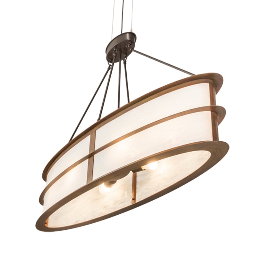 Six-Light 48" Wide Linear Pendant