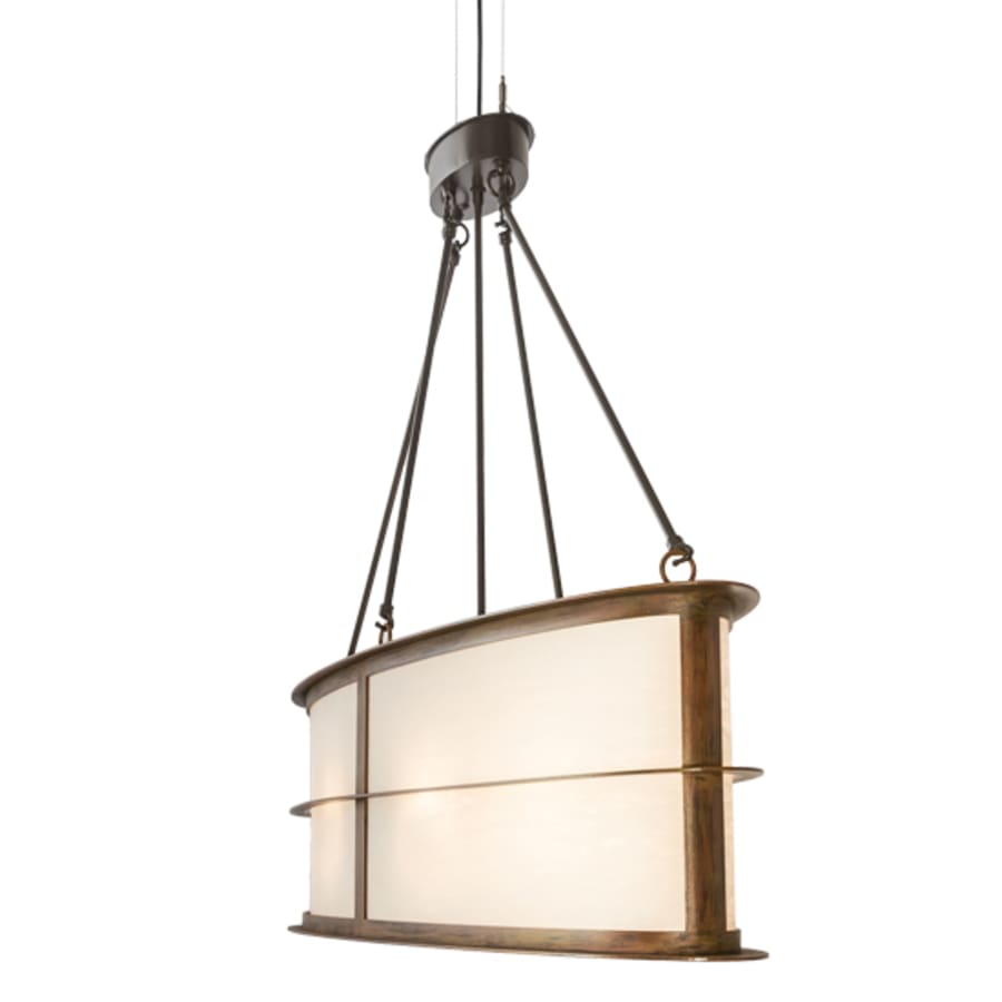 Six-Light 48" Wide Linear Pendant