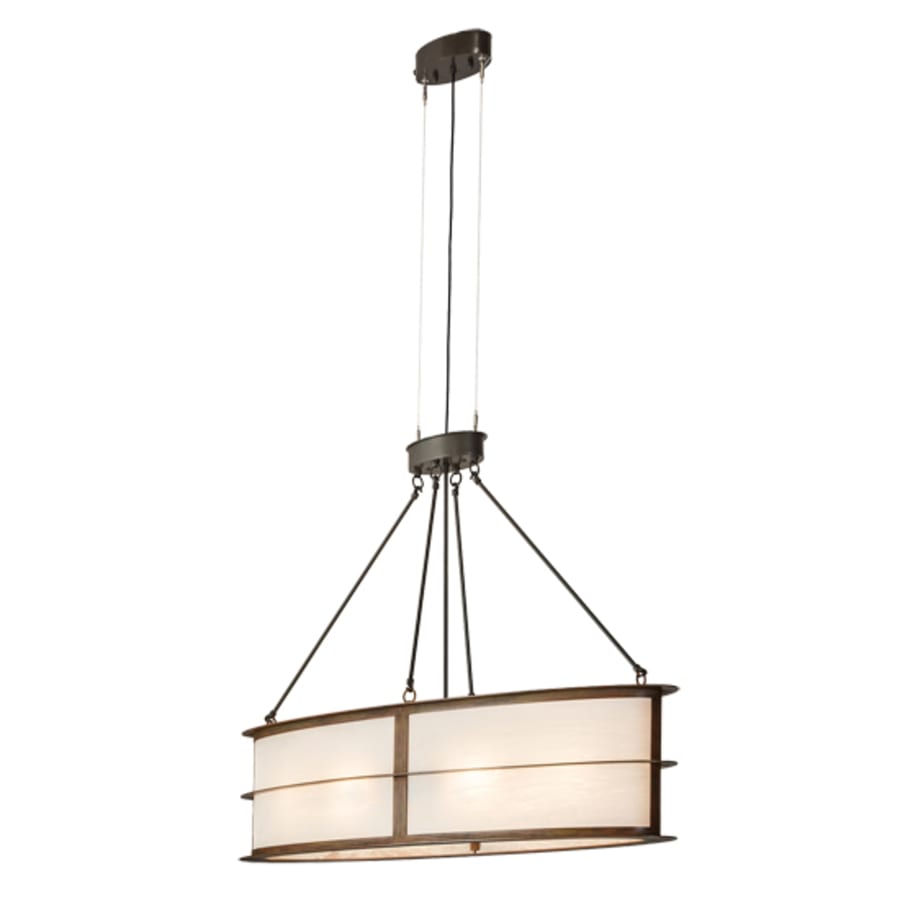 Six-Light 48" Wide Linear Pendant