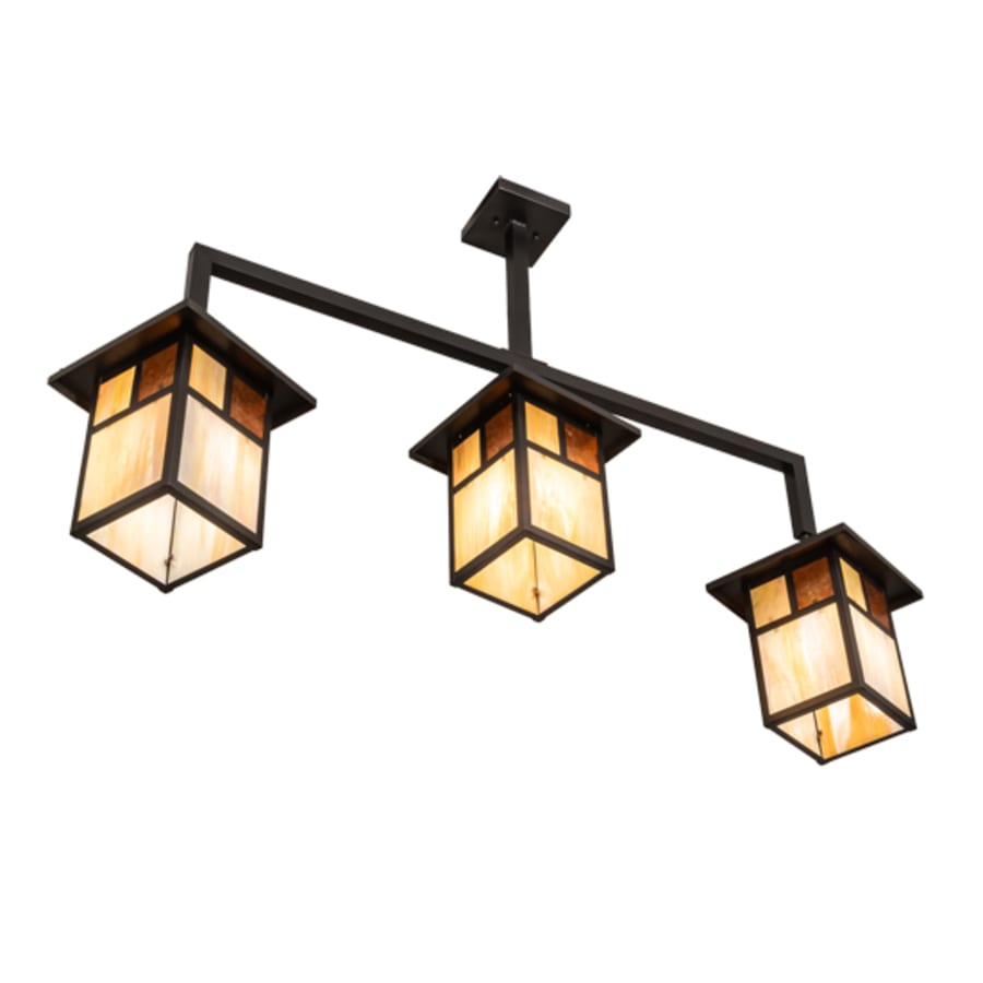 Three-Light 47" Wide Linear Pendant