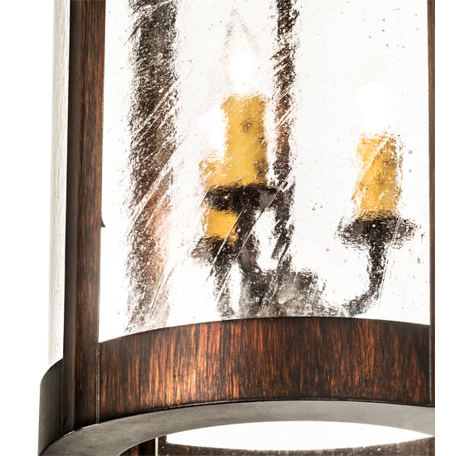 Three-Light 14" Wide Taper Candle Pendant