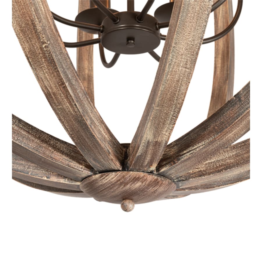 Eight-Light 46" Wide Pendant