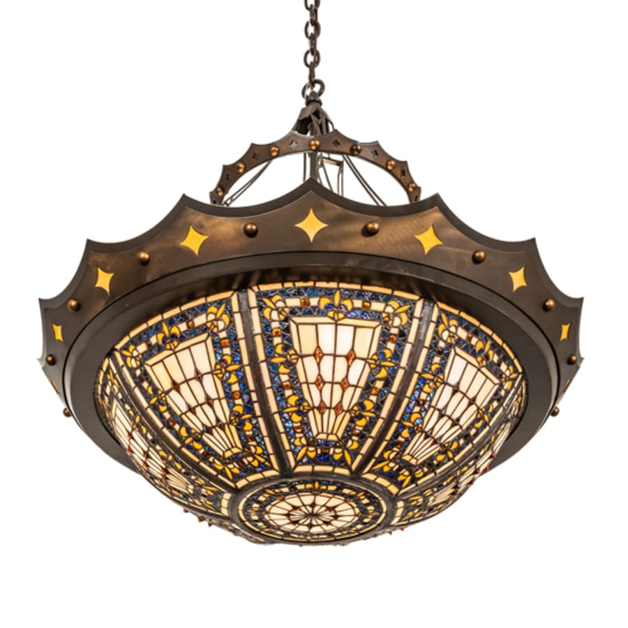 Four-Light 30" Wide Pendant
