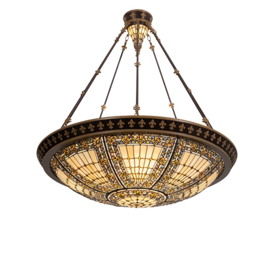 Fleur-de-lis 8-Light 45" Wide Pendant