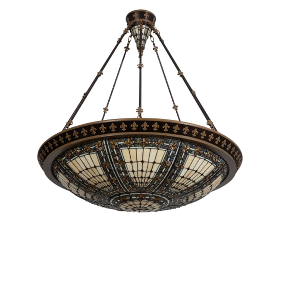Fleur-de-lis 8-Light 45" Wide Pendant
