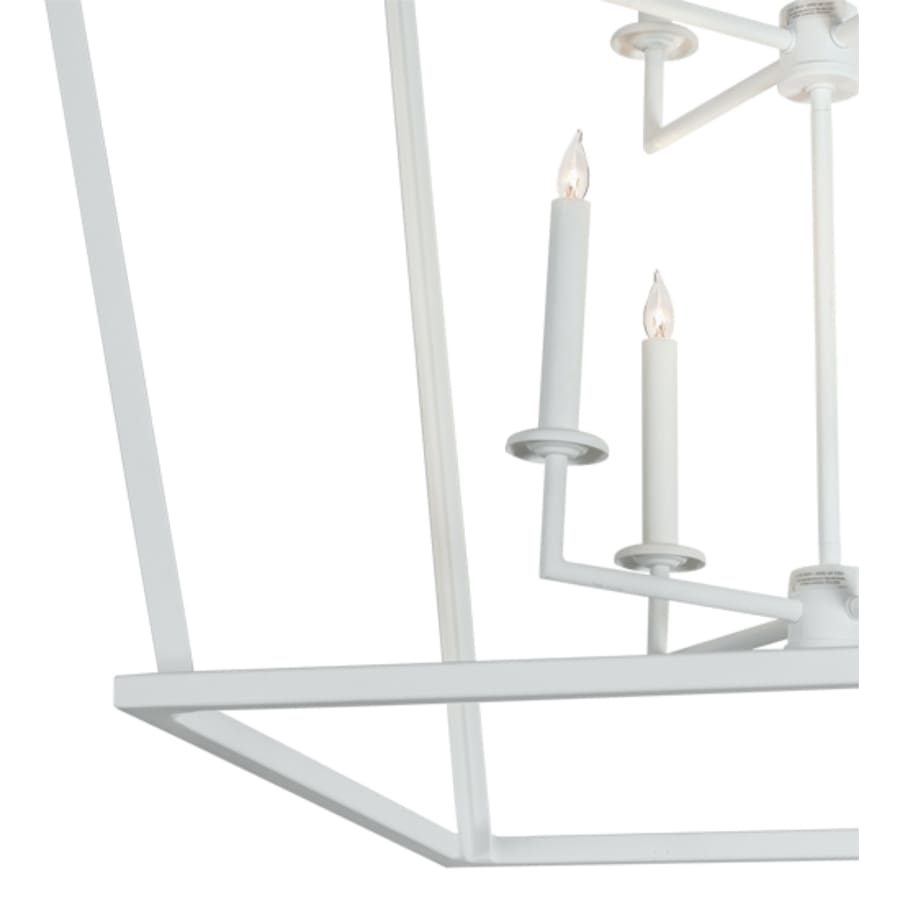 Eight-Light 51" Wide Taper Candle Pendant