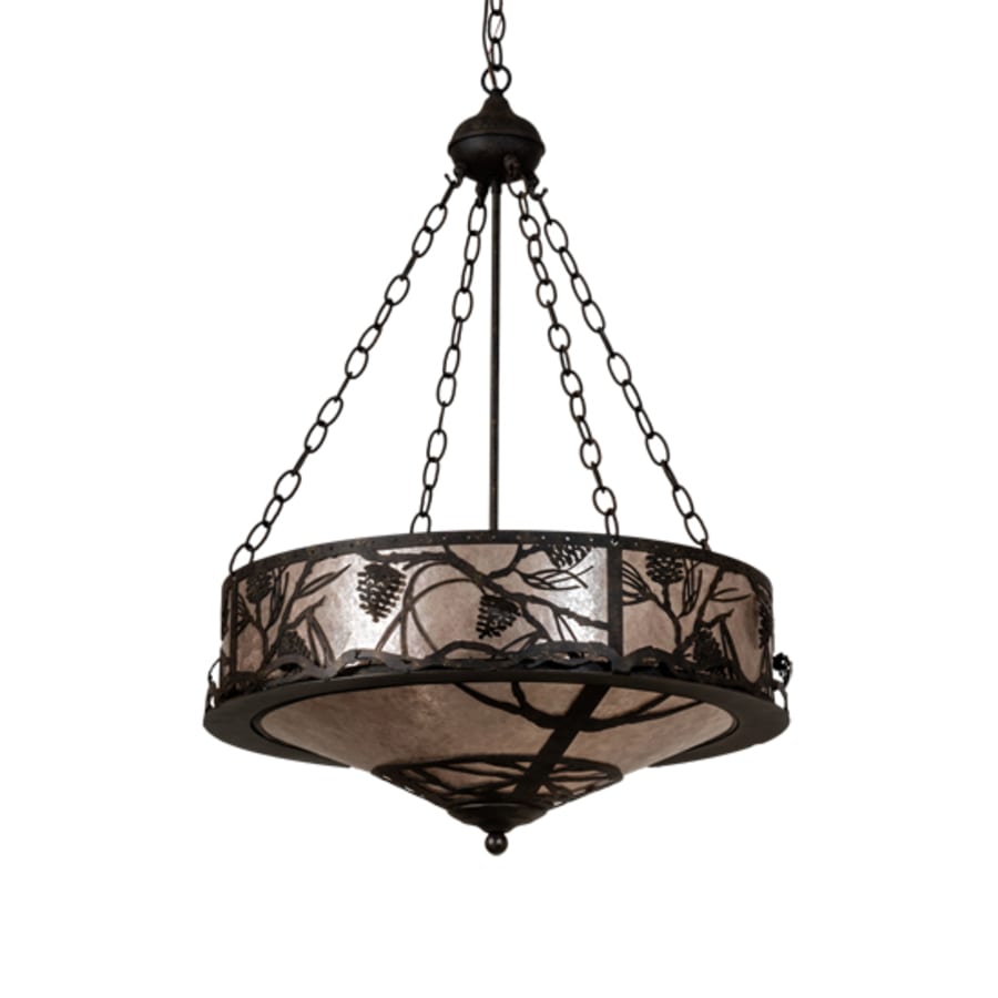 Four-Light 24" Wide Pendant