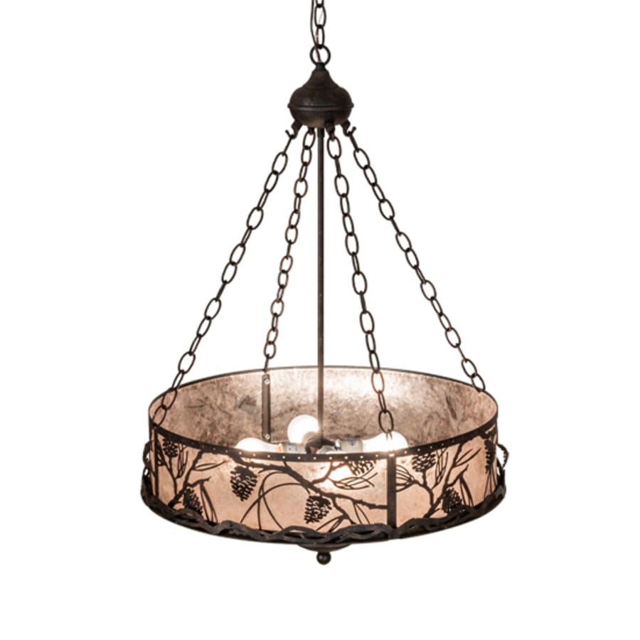 Four-Light 24" Wide Pendant