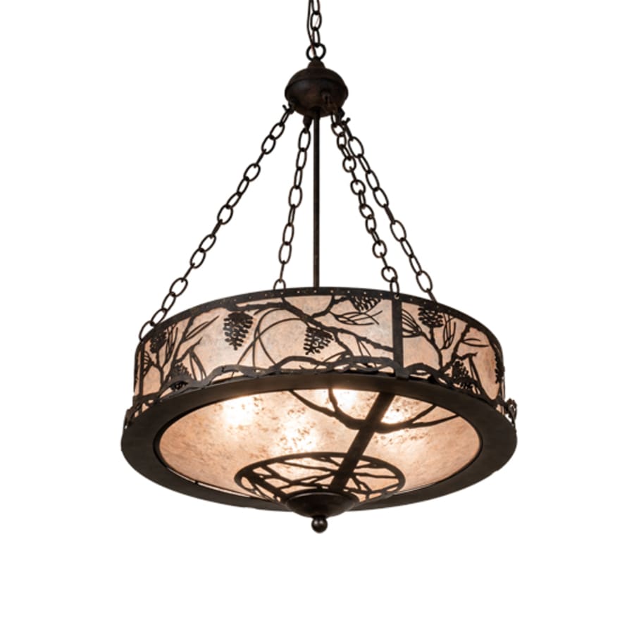 Four-Light 24" Wide Pendant