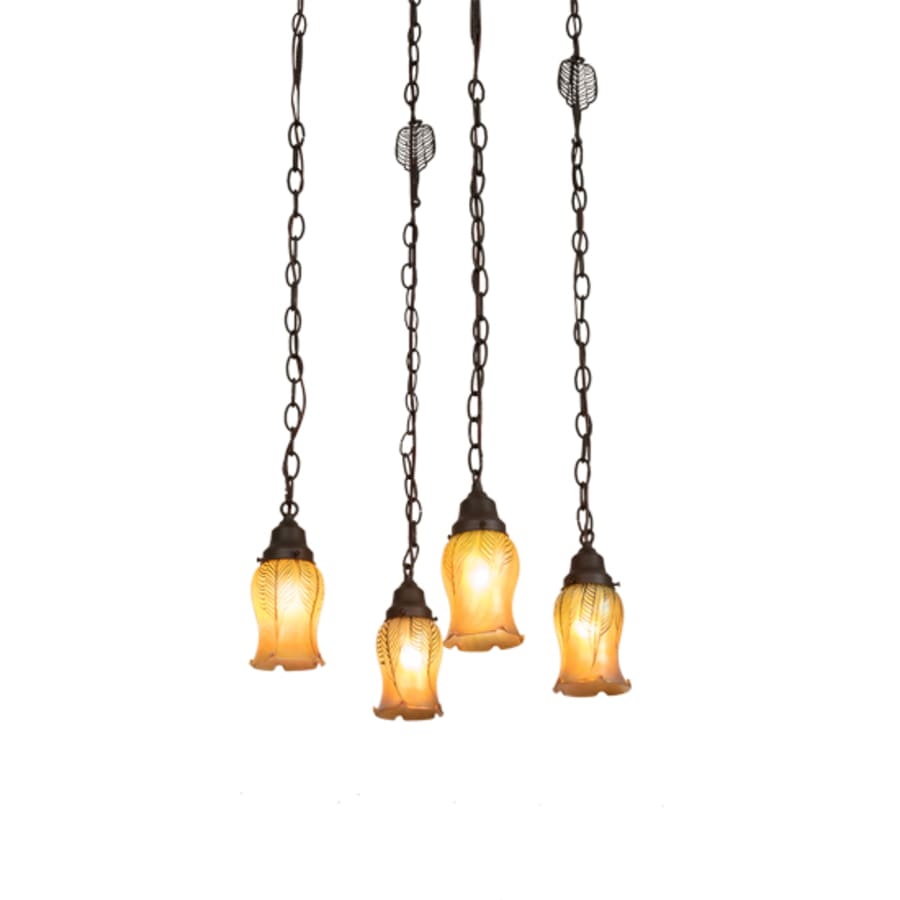 Four-Light 21" Wide Multi-Light Pendant