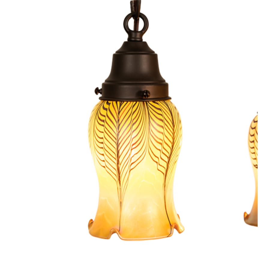 Four-Light 21" Wide Multi-Light Pendant