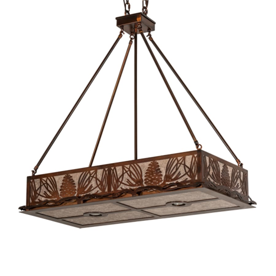 Six-Light 36" Wide Linear Pendant