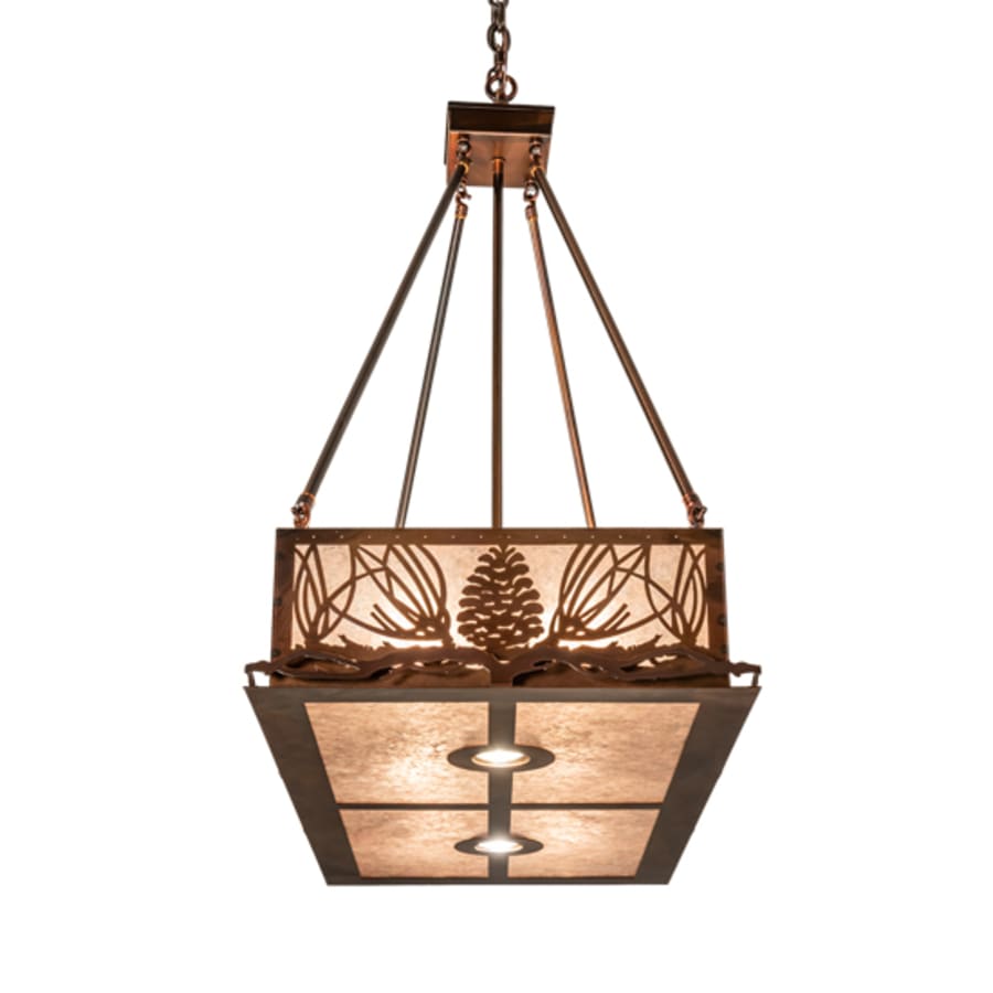 Six-Light 36" Wide Linear Pendant