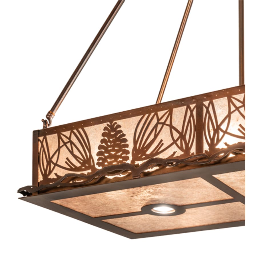 Six-Light 36" Wide Linear Pendant