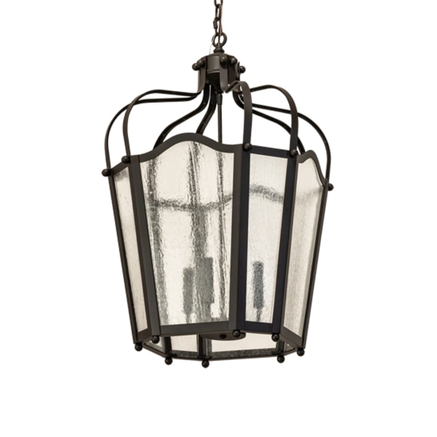 Four-Light 22" Wide Taper Candle Pendant