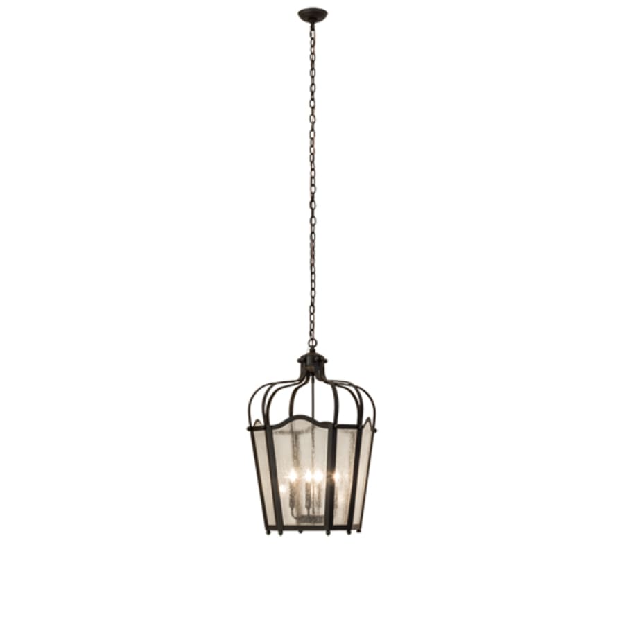 Four-Light 22" Wide Taper Candle Pendant