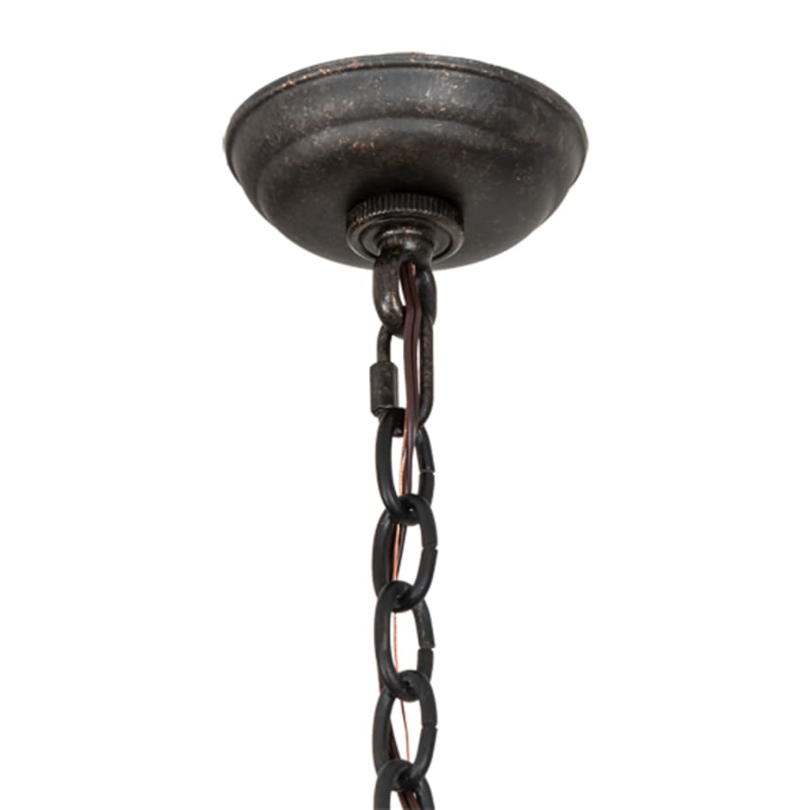 Four-Light 14" Wide Taper Candle Pendant