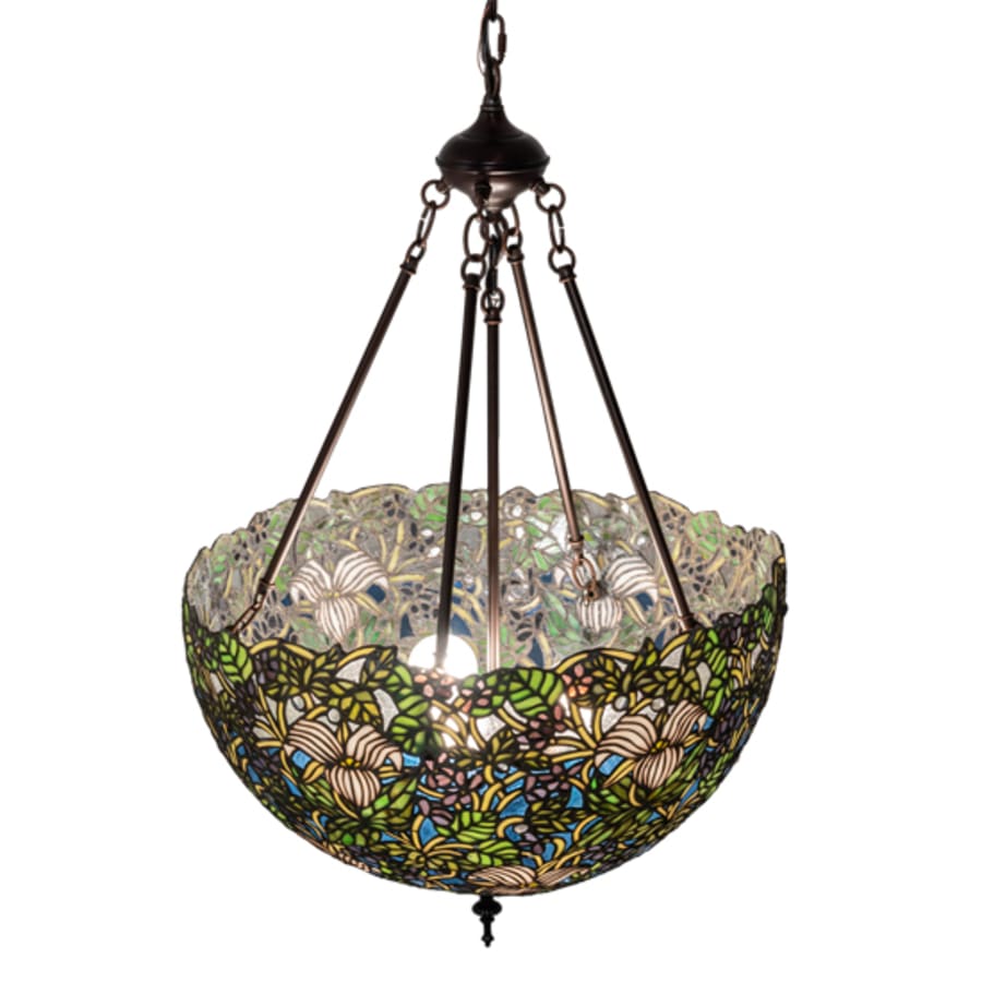 Three-Light 20" Wide Pendant