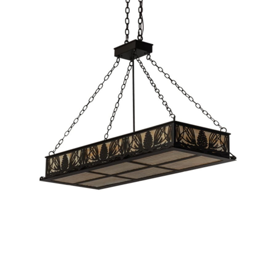 Eight-Light 48" Wide Linear Pendant