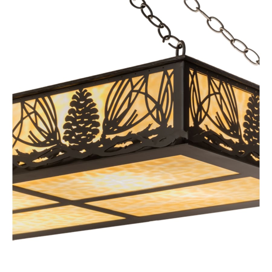 Eight-Light 48" Wide Linear Pendant