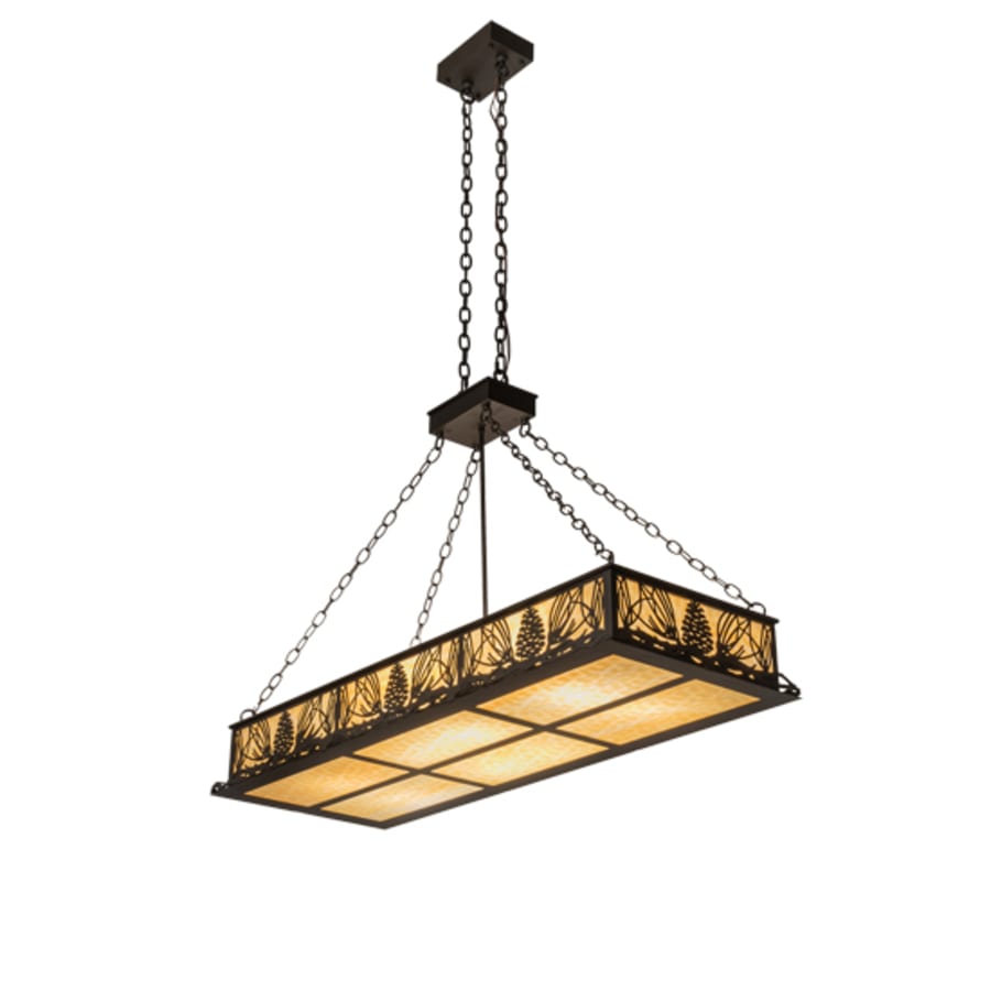 Eight-Light 48" Wide Linear Pendant
