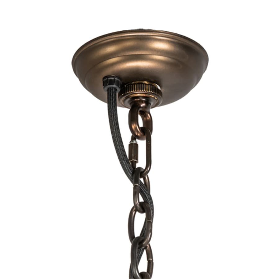 Three-Light 26" Wide Abstract Pendant
