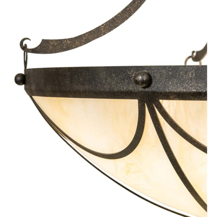 Six-Light 27" Wide Pendant