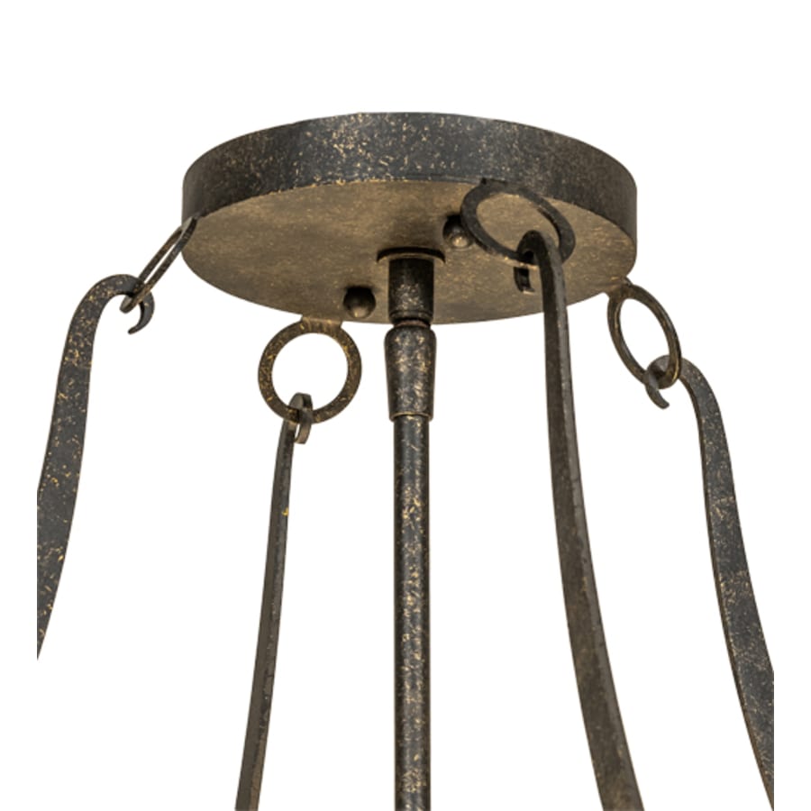 Six-Light 27" Wide Pendant