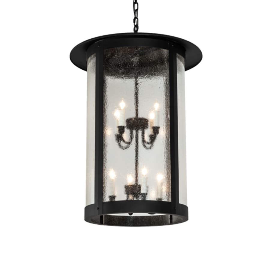 Eight-Light 24" Wide Taper Candle Pendant