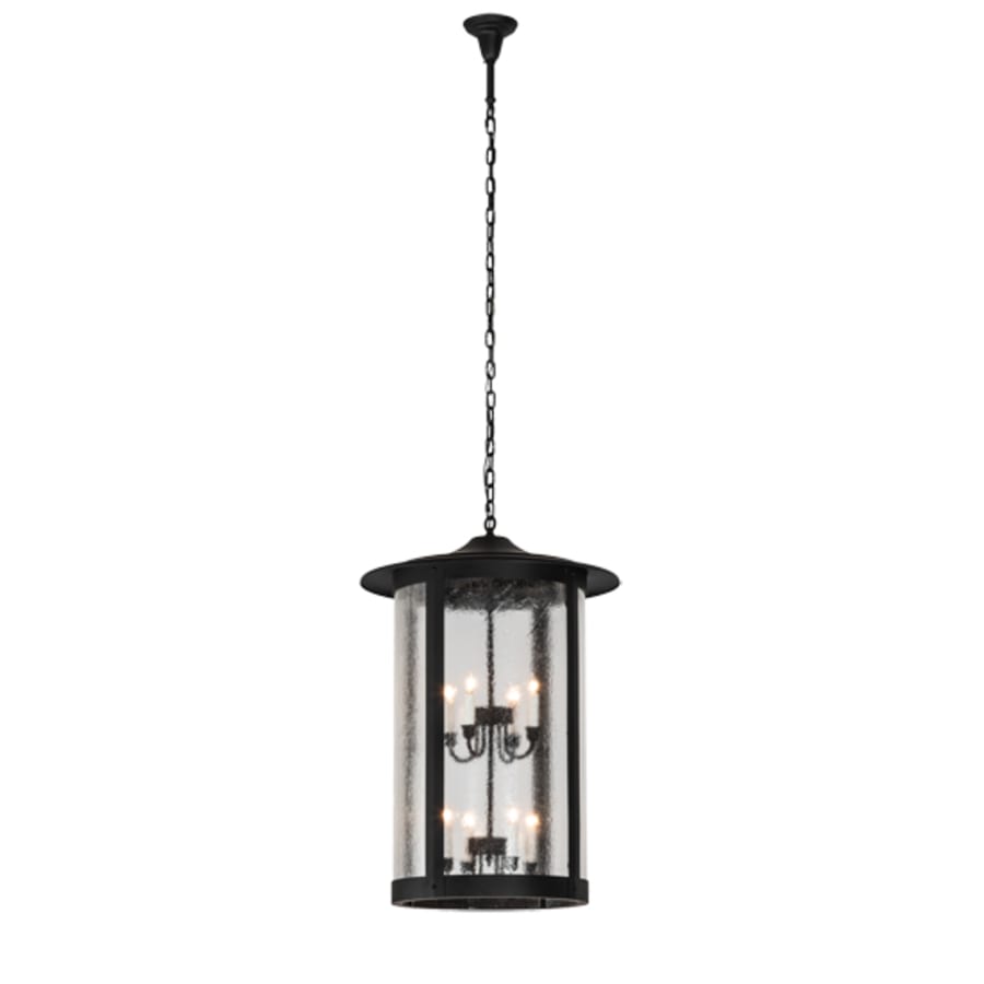 Eight-Light 24" Wide Taper Candle Pendant