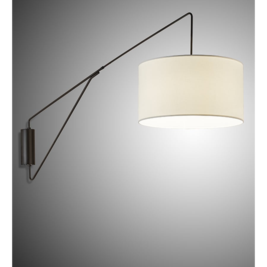 Cilindro Textrene 34" Tall Wall Sconce with Shade