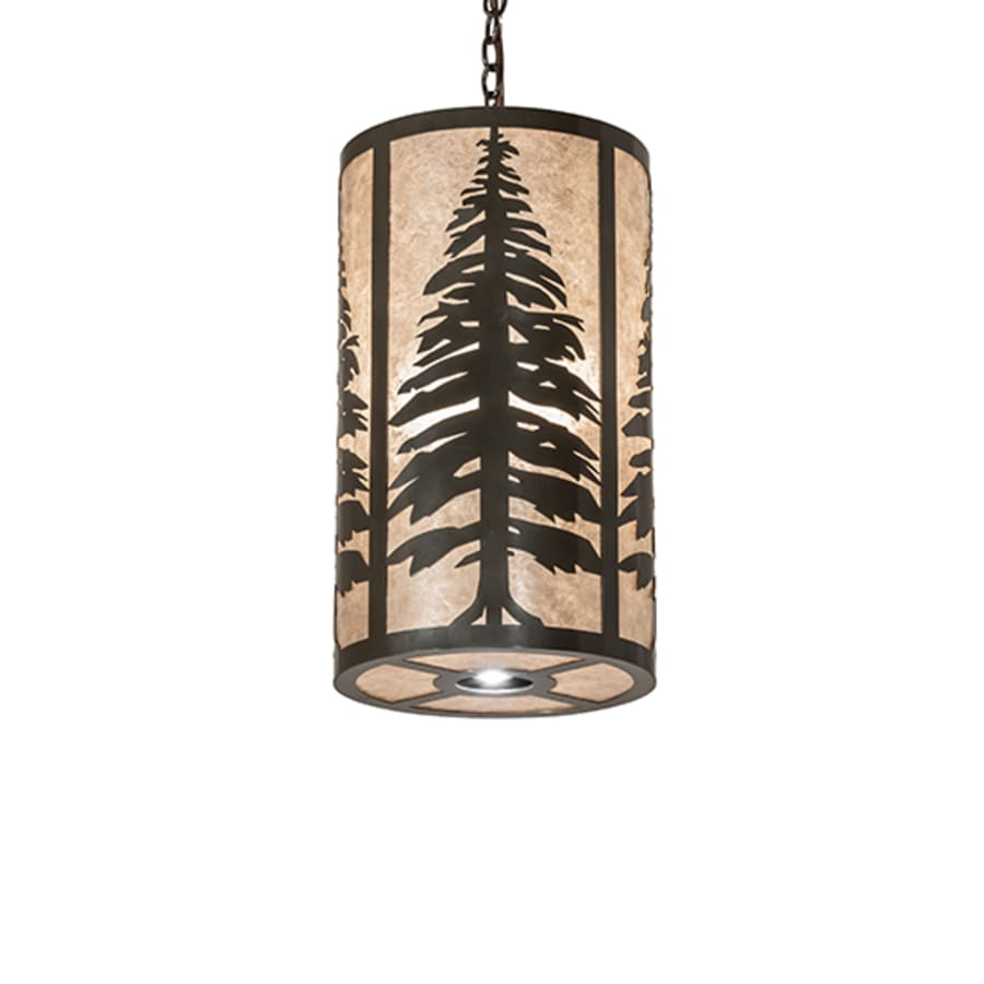Four-Light 14" Wide Pendant