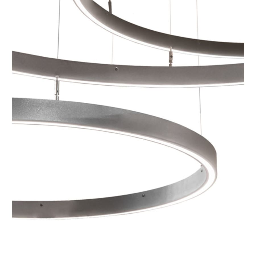 Four-Light 96" Wide Suspension Multi-Light Pendant