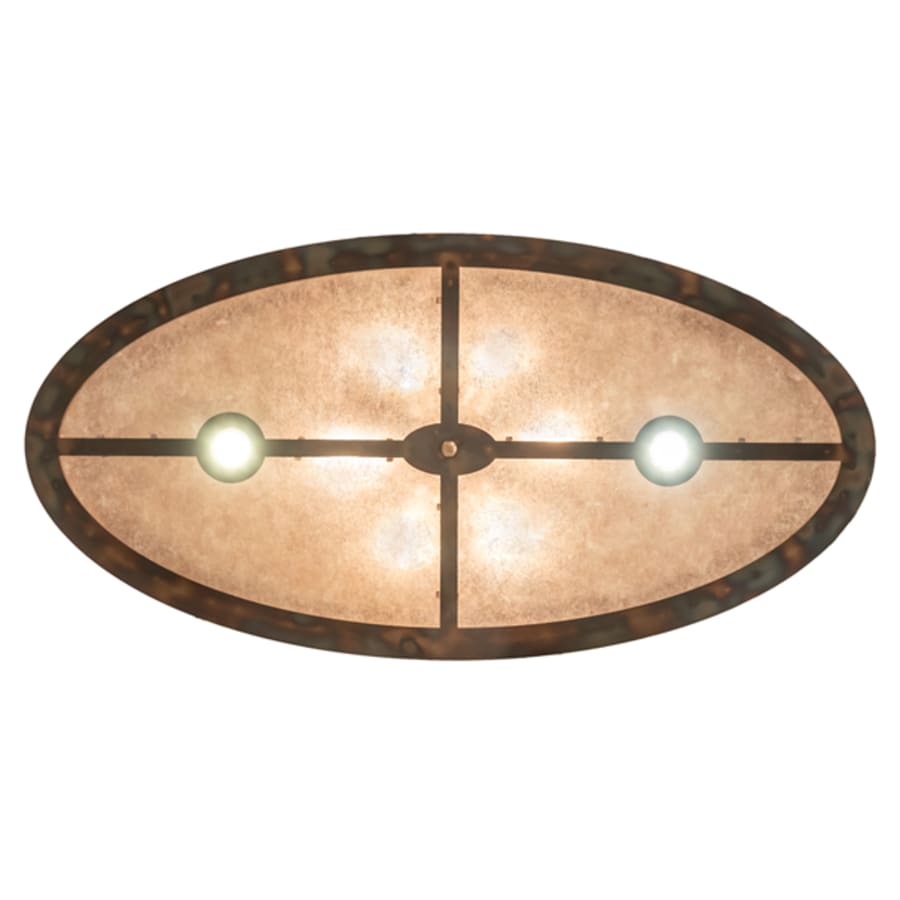 Six-Light 48" Wide Linear Pendant