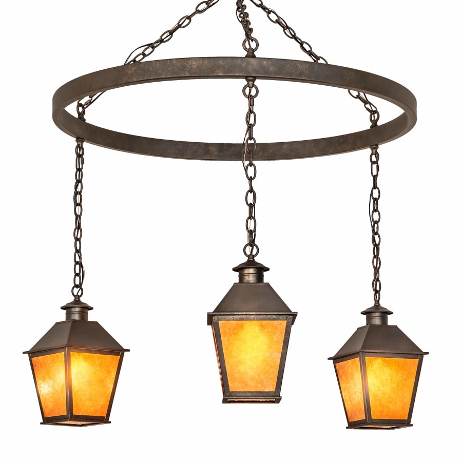 Stafford 3-Light 48" Wide Multi-Light Pendant with Mica