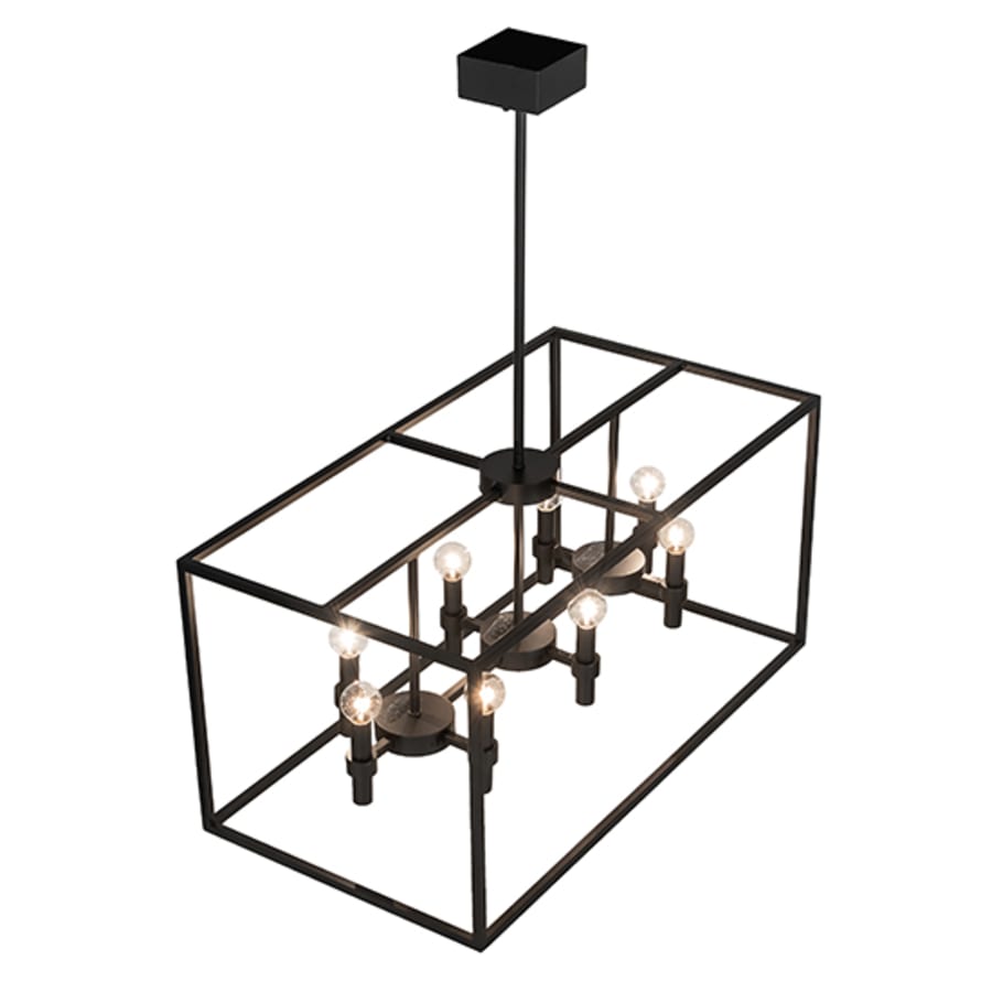 Eight-Light 32" Wide Linear Pendant