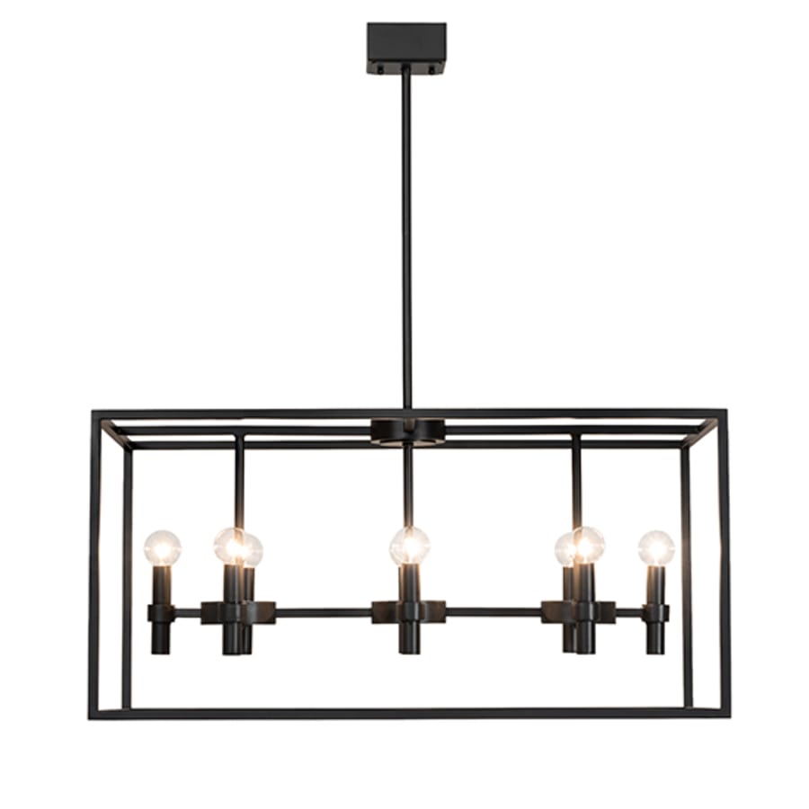 Eight-Light 32" Wide Linear Pendant
