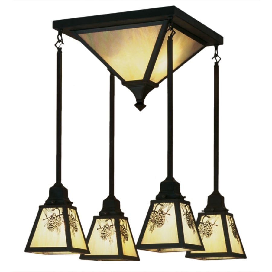 Winter Pine 6-Light 30" Wide Multi-Light Pendant