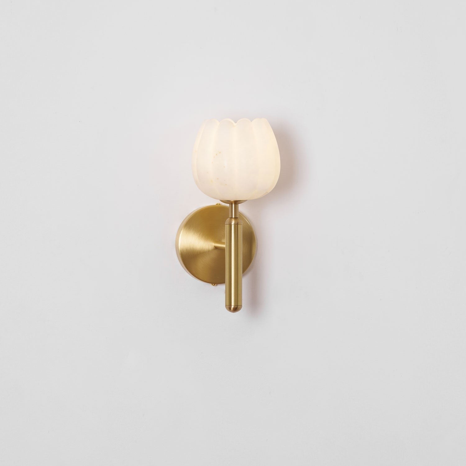 Mian Alabaster Blossom Wall Light