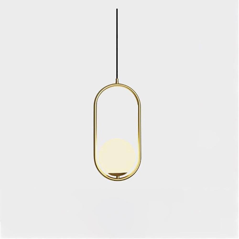 Mila Brass Globe Pendant