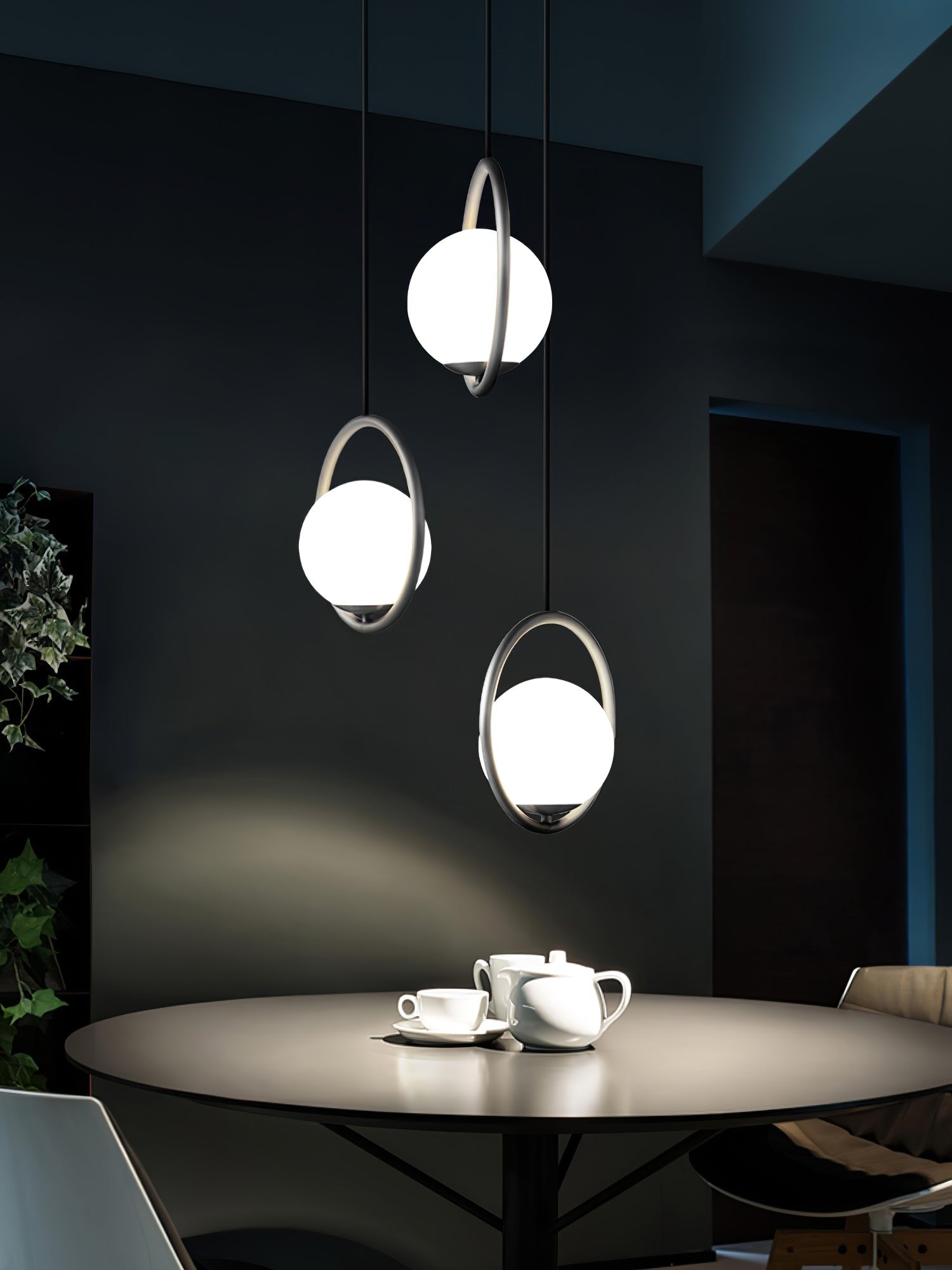 Mila Brass Globe Pendant