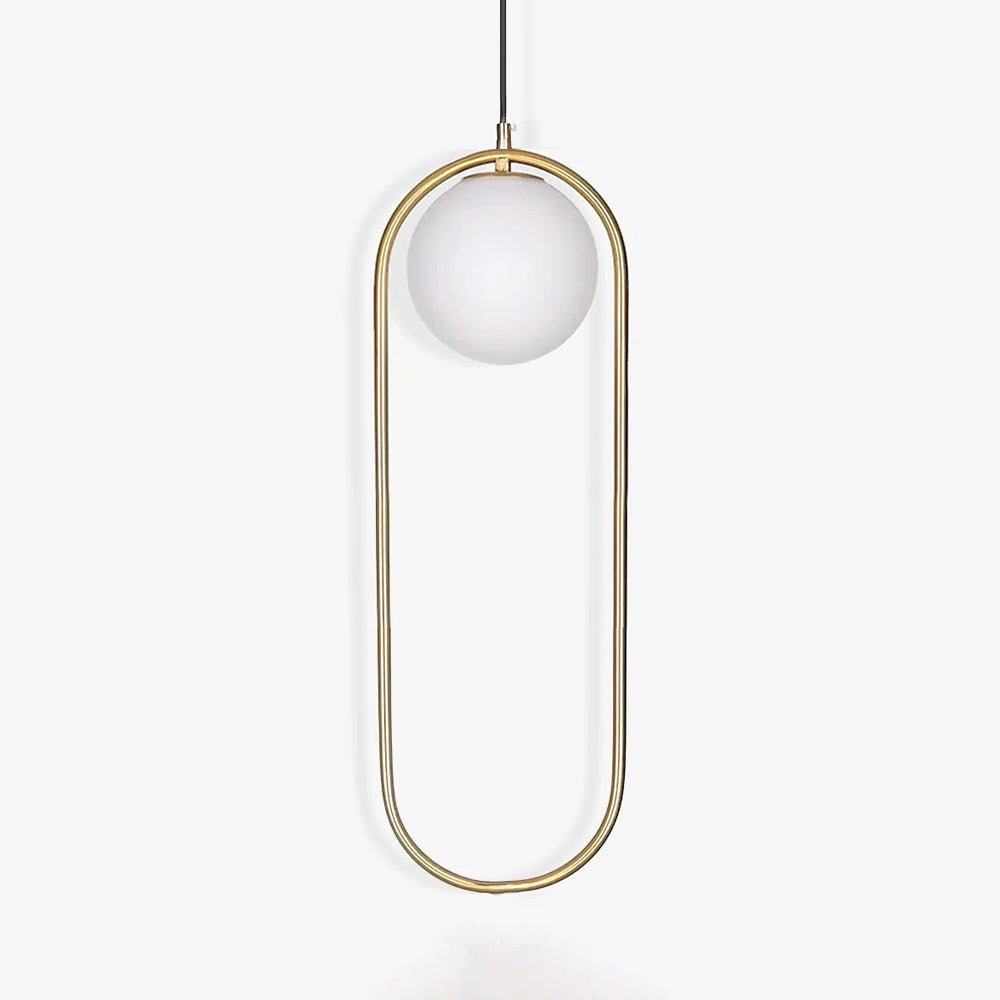 Mila Brass Globe Pendant