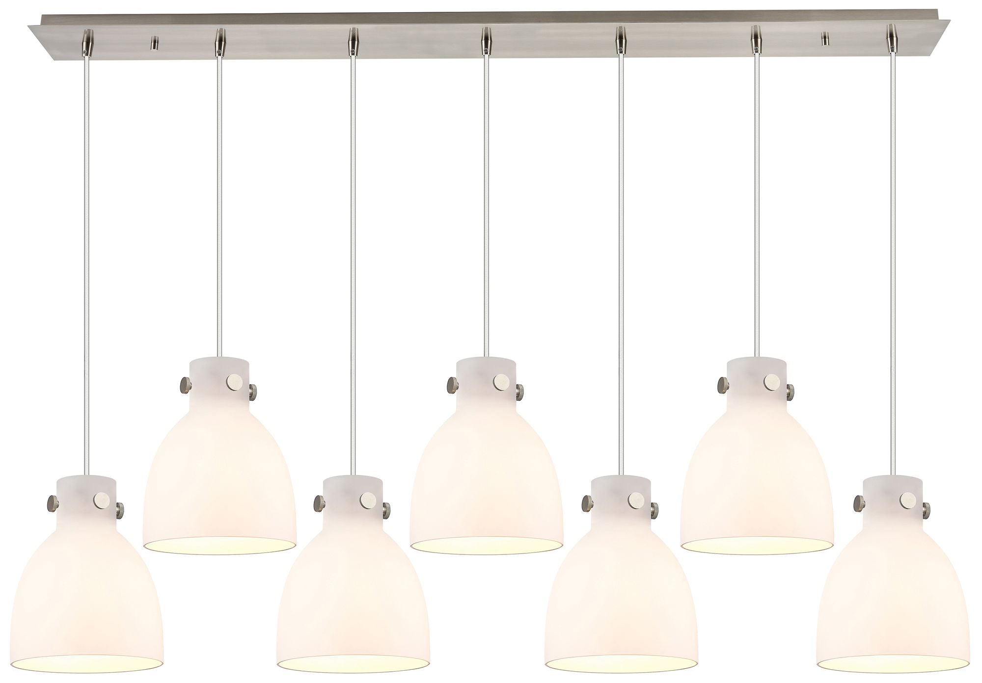 Milan 12-Light Brushed Brass Chandelier