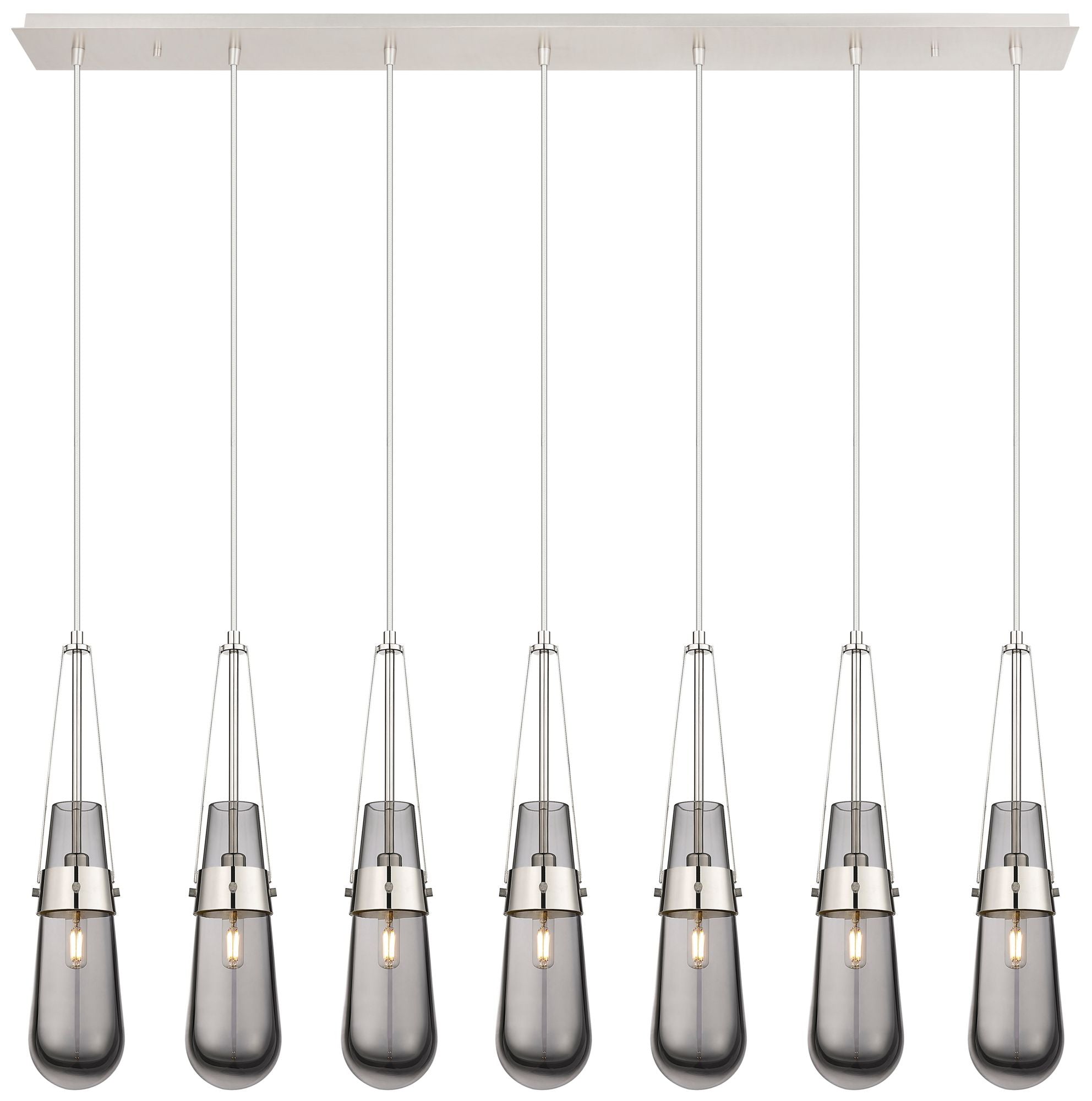 Milan 7-Light Polished Linear Pendant
