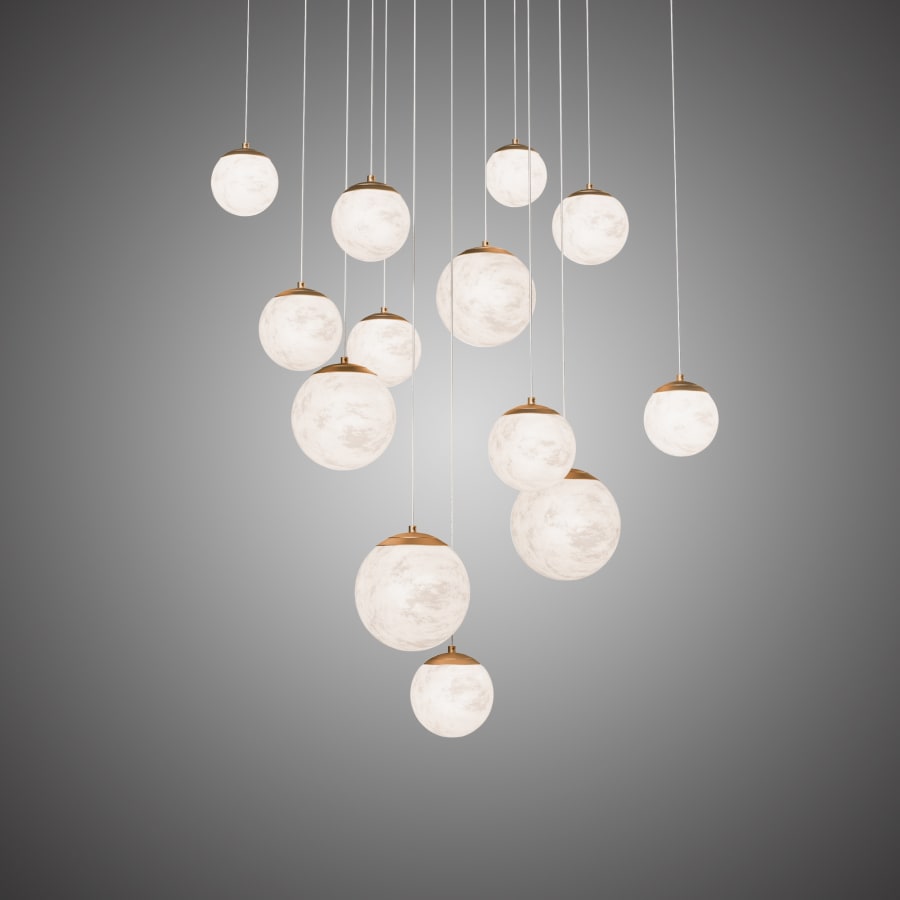 Pisces 13-Light 20" Wide LED Multi-Light Pendant